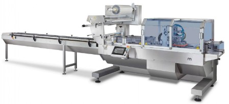 horizontale Flow Pack Maschine mit rotierendem Schweißsystem